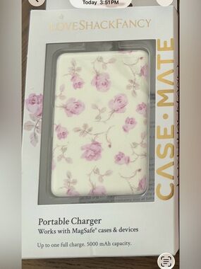 LoveShackFancy X Target Battery pack Charger